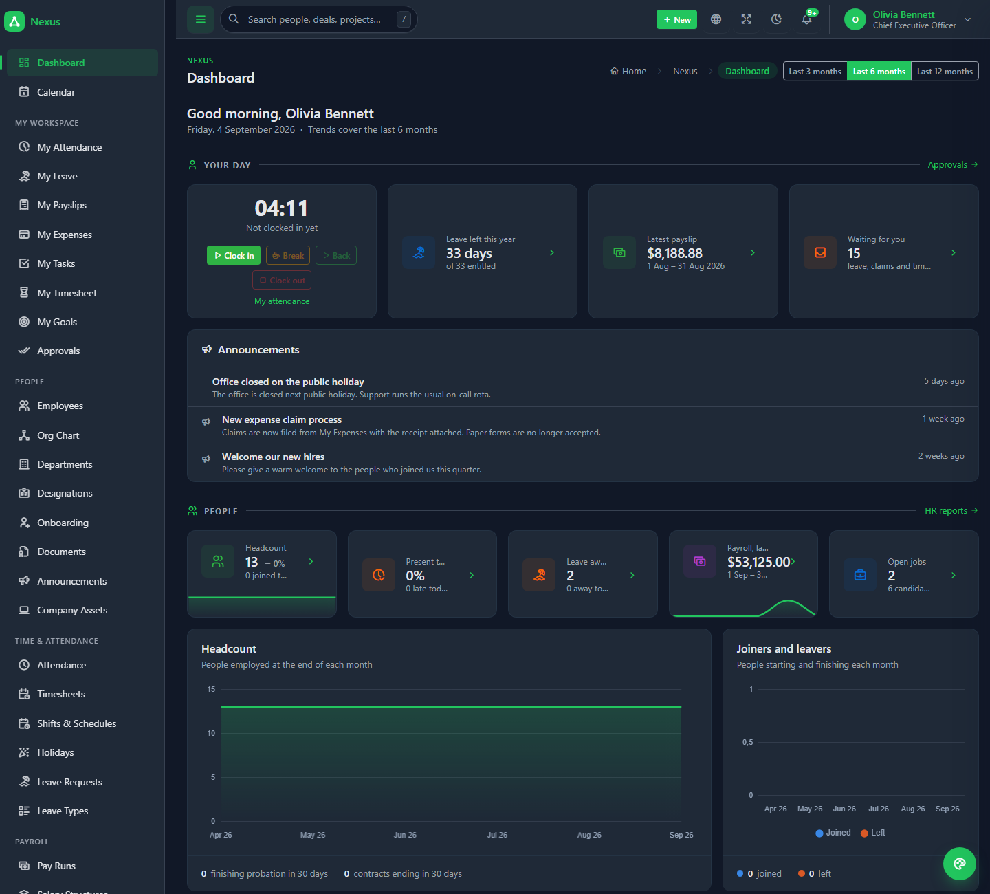 Dark theme