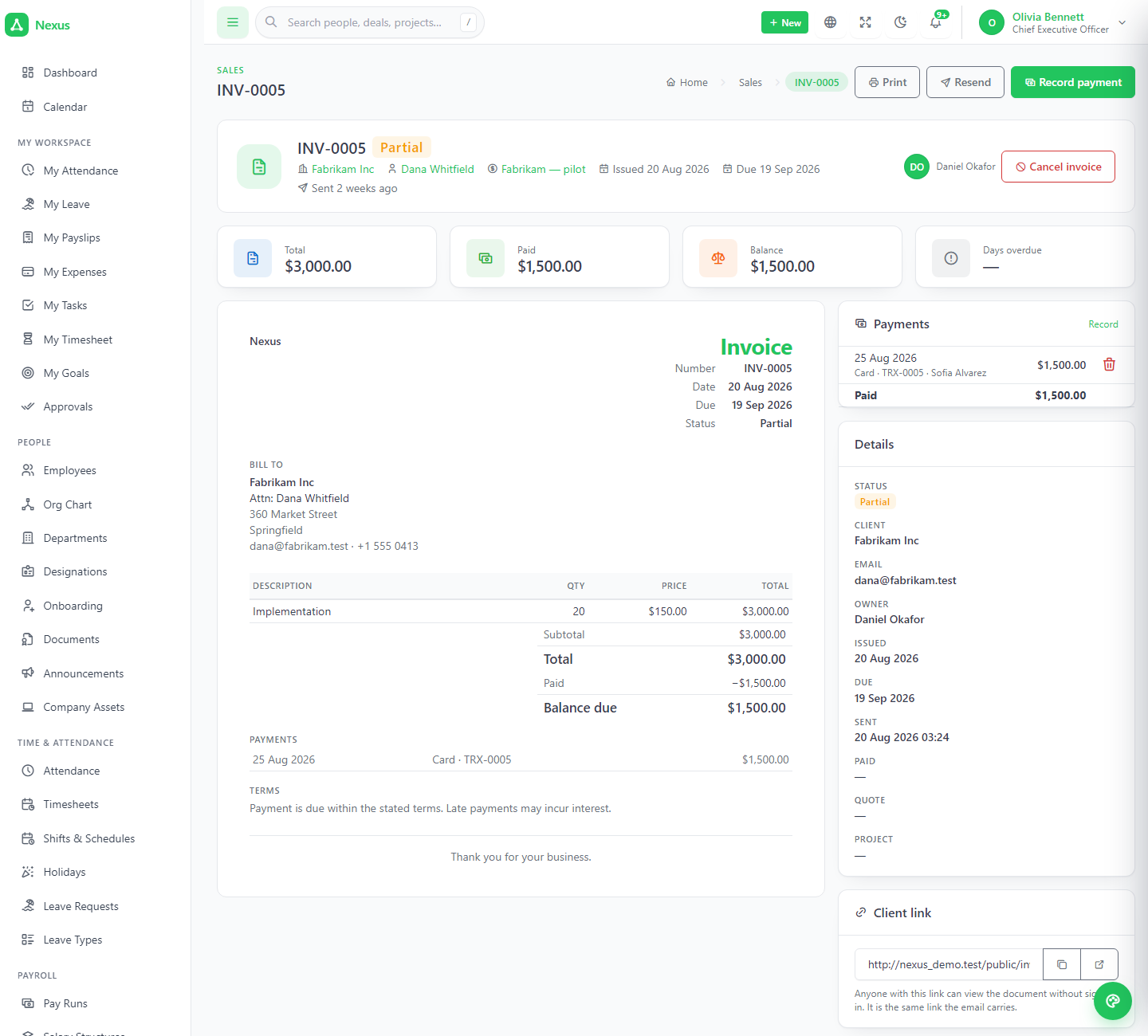 Invoice