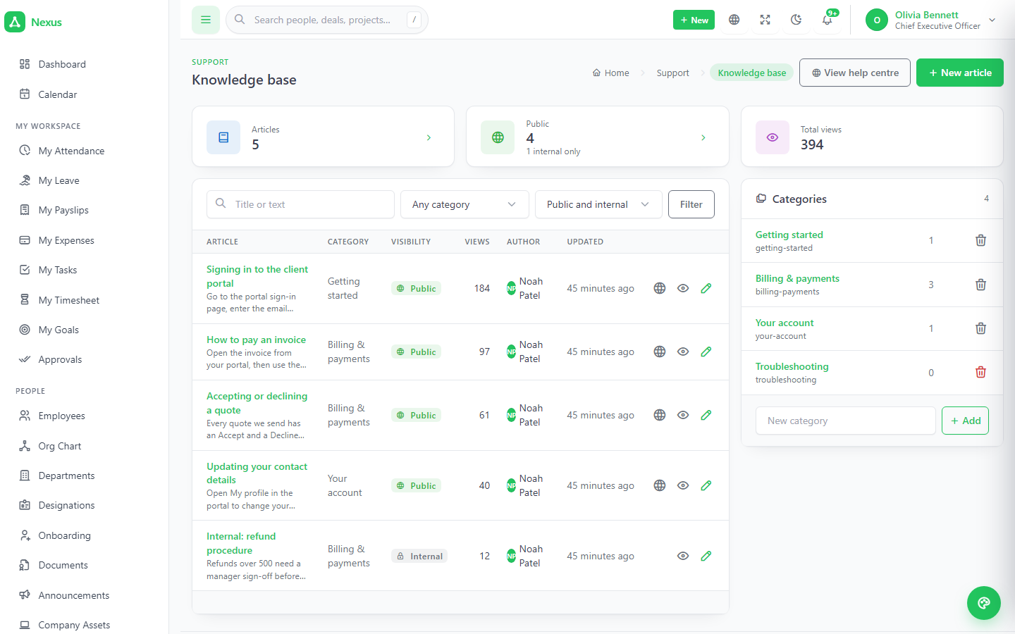 Knowledge base